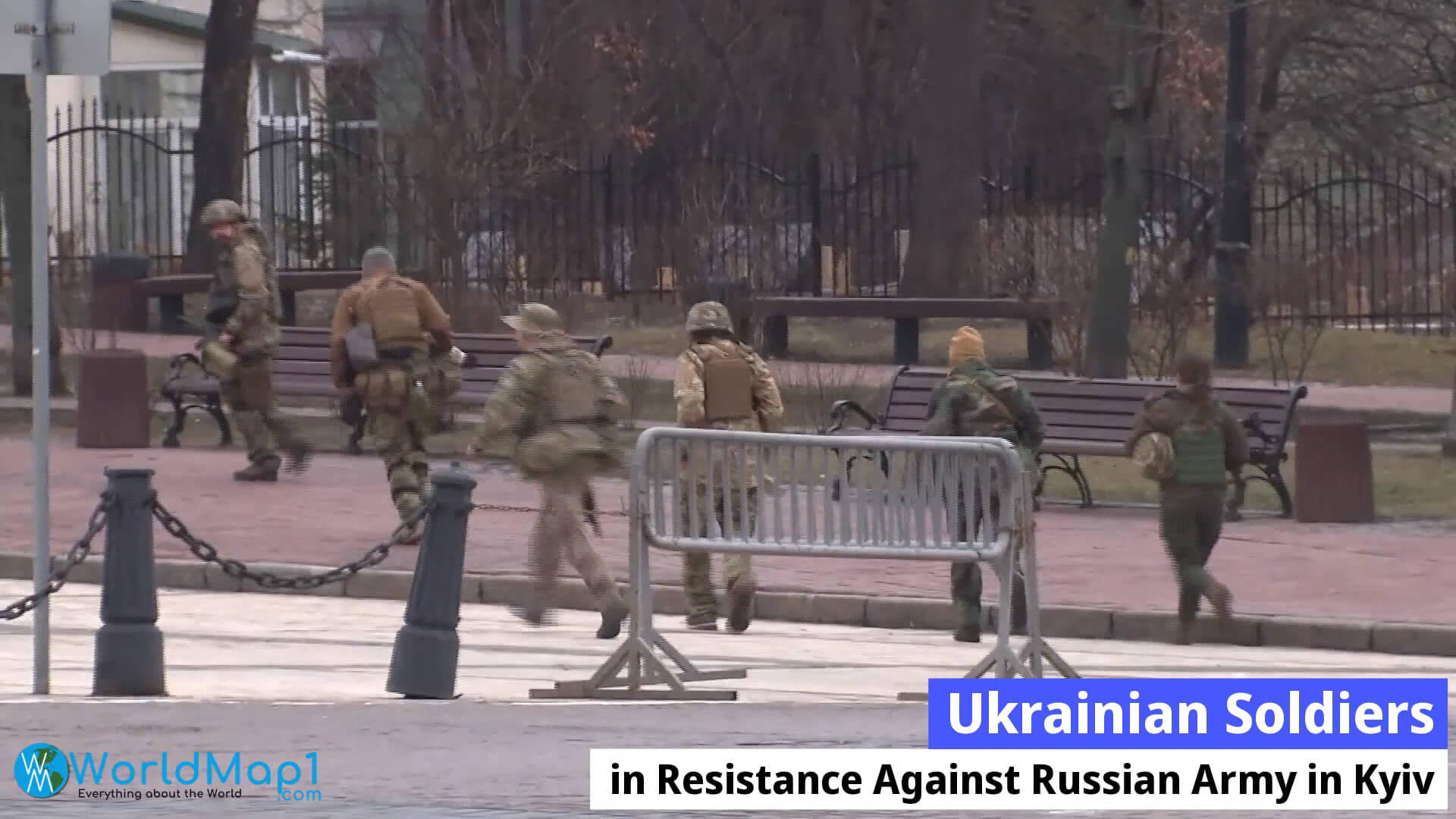 Ukraine Soldiers in Resistance